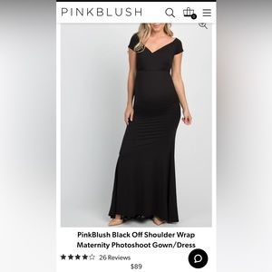 Pinkblush maternity dress